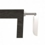 Poarta de siguranta extensibila Noma, 64 – 100 cm, lemn negru, N93743