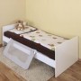 Barieră mobilă de protectie pat pentru bebeluși ByMySide XL, 150 cm - 45020