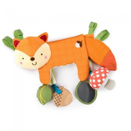 Bright Starts - Jucarie multifunctionala 2 in 1 Foxy Forest Toy Bar