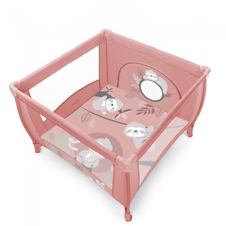 Tarc de joaca pliabil Baby Design Play Pink 2020